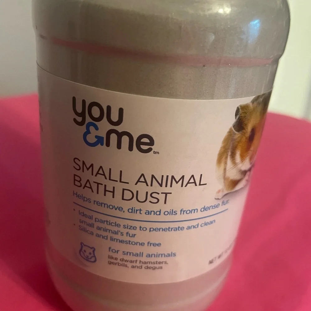 You & Me Small Animal Bath Dust NWOT